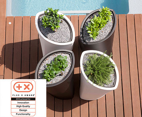 Plus X Award Innovation, Quality, Design, Functionality für degardo VARIA