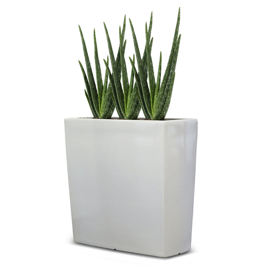 TREVIA 900 K Pflanzkübel, weiß