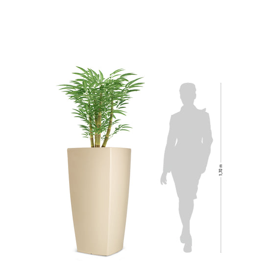 TREVIA III Pflanzkübel, clay