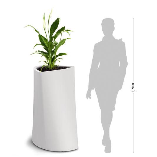 VARIA Pflanzkübel, weiß