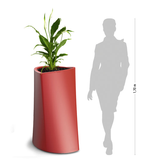 VARIA Pflanzkübel, rot