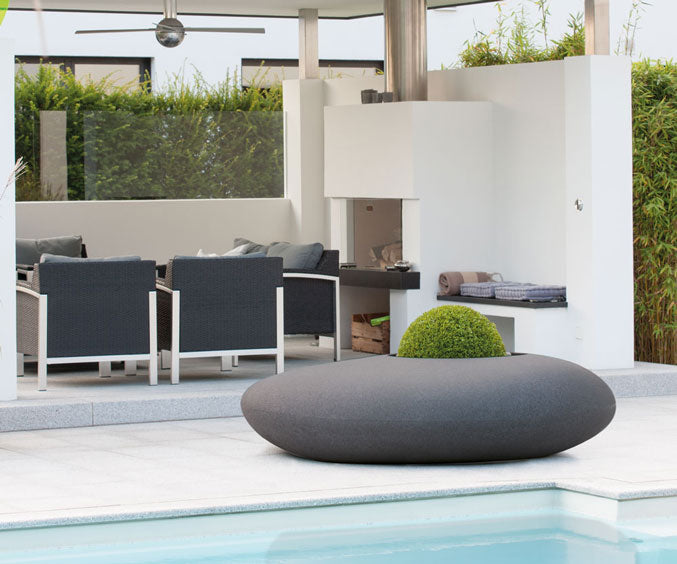 STORUS I Pflanzgefäß, weiß, beleuchtet LED RGB