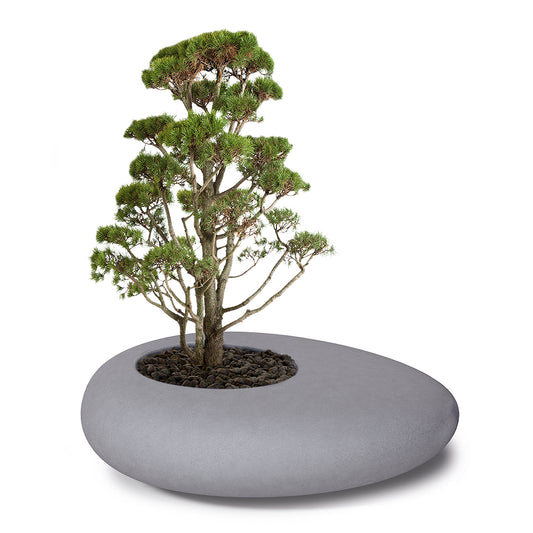 STORUS I Pflanzgefäß, granit hell